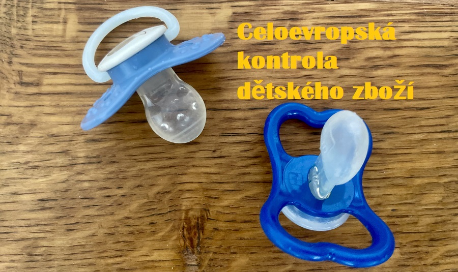 Celoevropská kontrolní akce - dětská šidítka