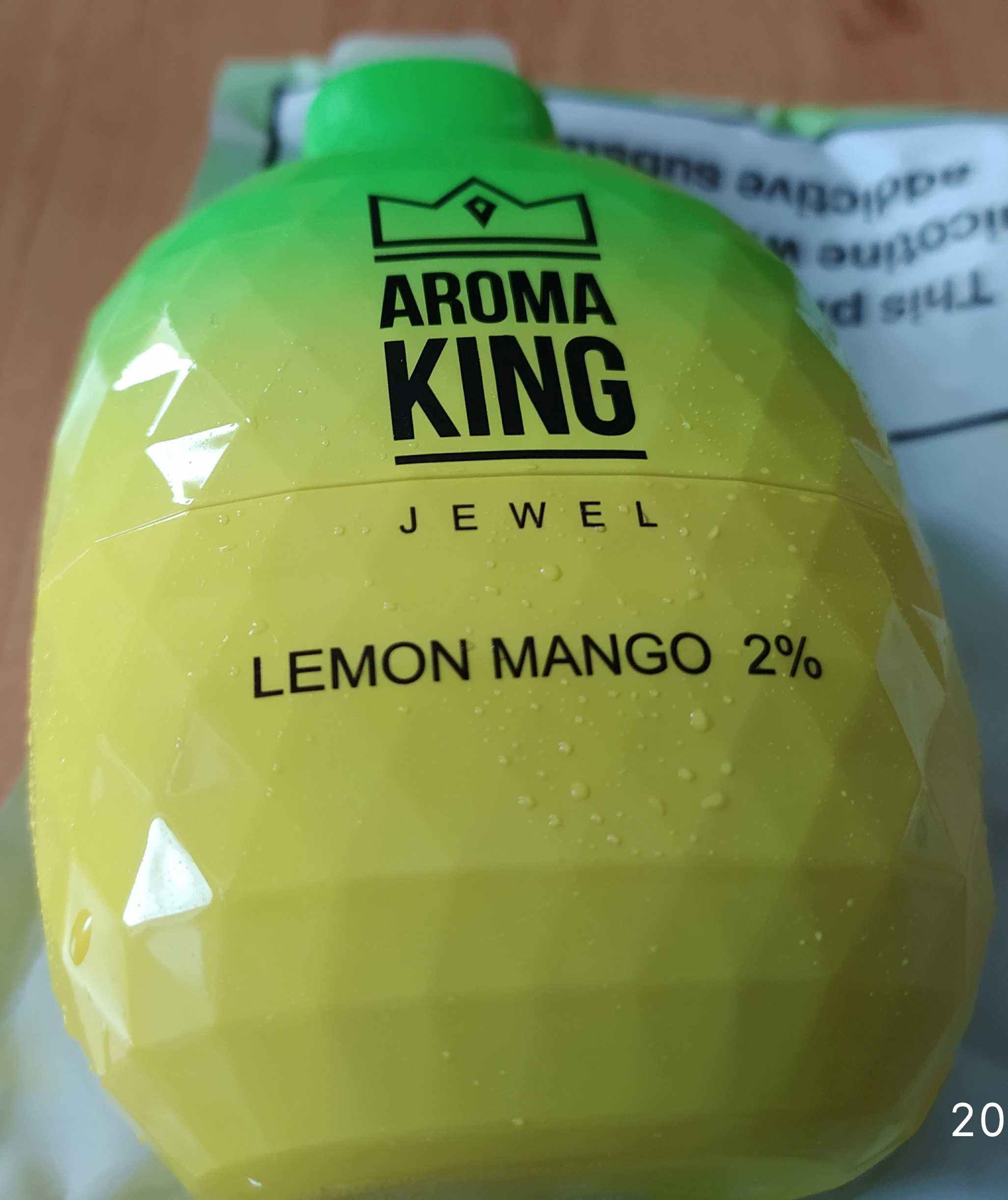  Jednorázová elektronická cigareta zn. AROMA KING JEWEL LEMON MANGO 8000 PUFFS