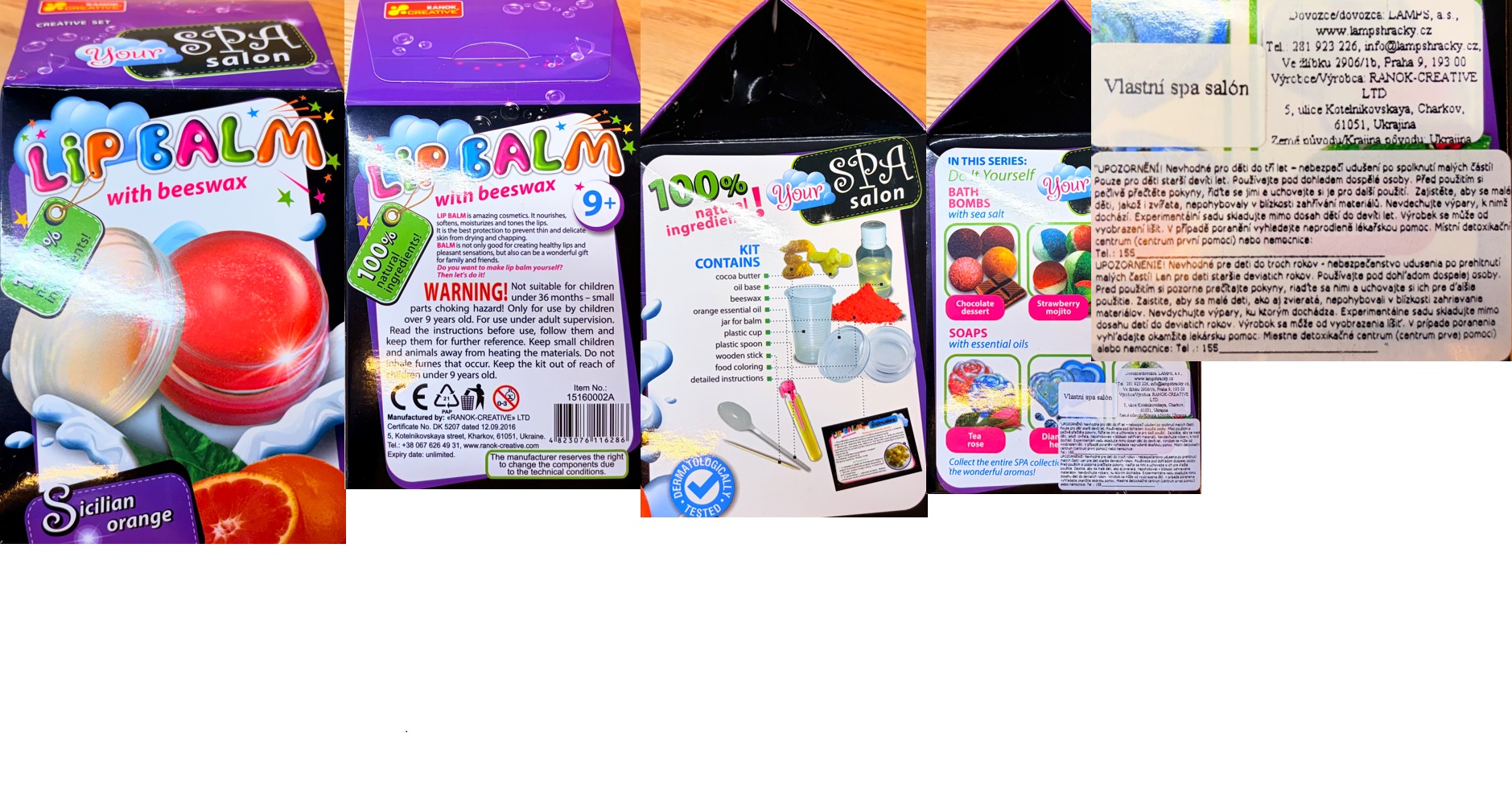 LiP BALM with beeswax your SPA salon, Vlastní spa salón číslo šarže/ sp. do: Item No: 15160002A EAN: 4823076116286