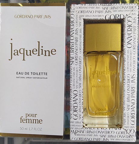 jaqueline, GORDANO PARFUMS, EAU DE TOILETTE, pour femme