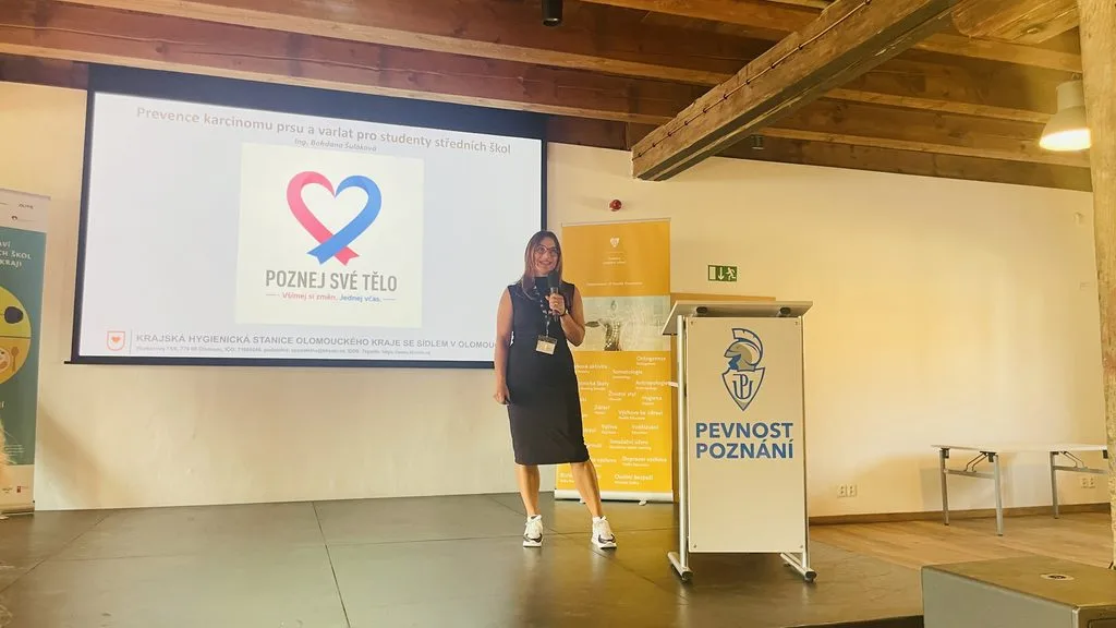 Na Festivalu zdraví jsme přiblížili středoškolákům prevenci v praxi 3 Ilustracni foto Predstaveni programu Poznej sve telo
