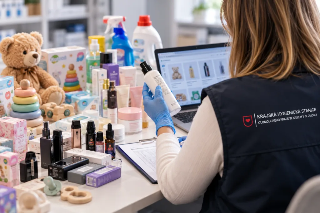 Kontrola spotrebniho zbozi v laboratori